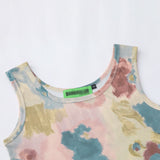 Women's Vest Printed Short Vest Women's Summer Sleeveless Camisole Top