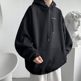 Men Hoodie Sweater Men's High Street Fashion Brand Ins Hooded Spring and Autumn Loose All-Matching