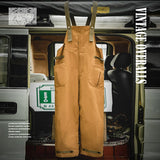 Men Pant Loose Casual Suspender Trousers Men's Pants Retro Overalls