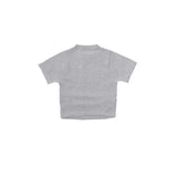 Women Sweater Short-Sleeved Knitted T-shirt Girls' Ins Embroidered Short Summer Top