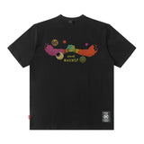 Men T Shirt Retro Men's Short-Sleeved T-shirt Casual Men and Women