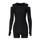 Women Jumpsuit Women's Spring Fashionable Fitted Long Sleeve Jumpsuit