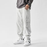 Men Sweatpants Fashion Brand Casual Pants Loose Autumn Ankle-Tied Overalls