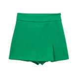 Women Skirt Summer Women's High Waist Pantskirt