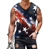National Flag Day T Shirts Summer Men's Independence Day Men's Clothing Print Top