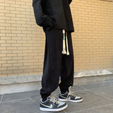 Men Sweatpants Corduroy Pants Men's Spring and Autumn Casual Pants Korean Style