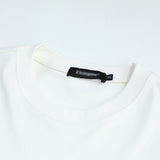 Men Hoodie Letter Print Towel Embroidery round Neck Sweater Men's Loose