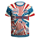 National Flag Day T Shirts Spring/Summer Independence Day Men's Sportswear Short Sleeve Printing