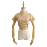 Women T-Shirt Short-Sleeved Top Women's Short Yoga Clothes Sports T-shirt