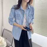 Women T-Shirt Top Women's Long Sleeve Spring and Autumn