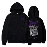 Men's Clothing Pullover Hoodies Mayhem Black Metal