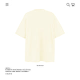 American vintage street T-shirt pure cotton men's and women's summer loose