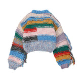 Women Sweater Long Sleeve Sweater Women's Autumn Loose Short