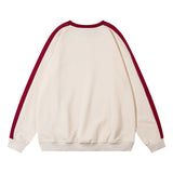 Men Hoodie round Neck Sweater Long Sleeve Pullover Sports Top Autumn