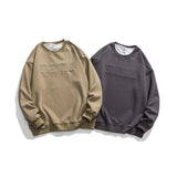 Unisex Hoodie Vintage Coat Men's and Women's Spring and Autumn Loose round Neck Sweater