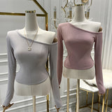 Women's Long Sleeve Shirt Women's Slimming Bottoming Shirt Long Sleeve