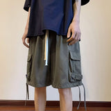 Men Sweatpants Workwear Shorts for Men Summer Loose All-Matching Casual