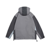 Unisex Jacket Autumn Double Zipper Hooded Jacket