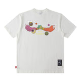Men T Shirt Short Sleeve T-shirt Men and Women High Street Loose Couple