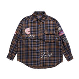 Women Long Sleeve Shirt Women's Loose American Long Sleeve Shirt