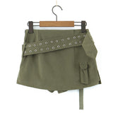 Women Skirt Retro Workwear Short Skirt Women's Skirt Autumn