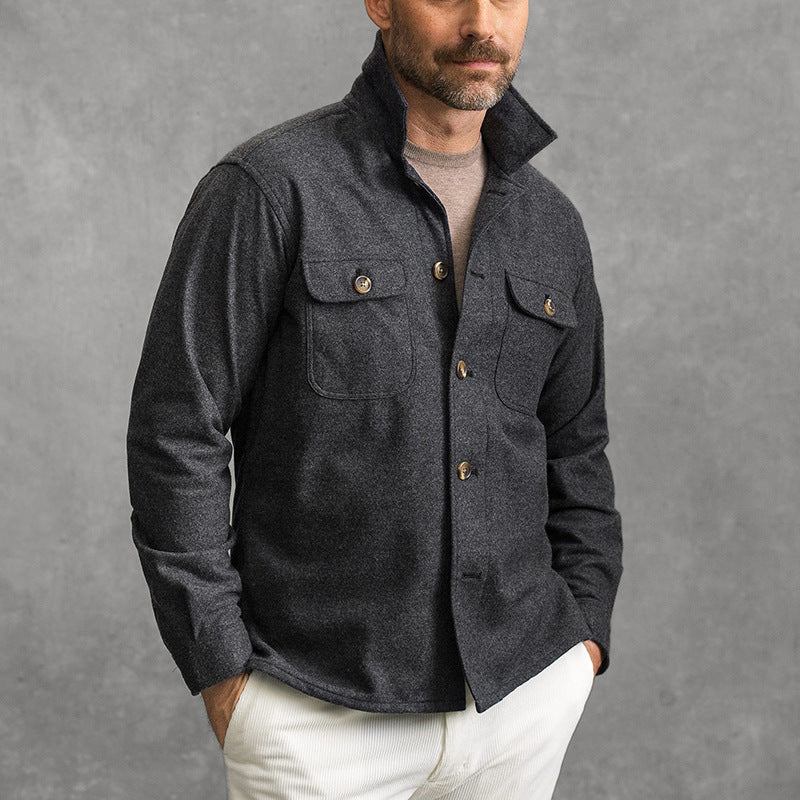 Men Jack Fashion Men's Jacket Shirt