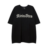 Men T Shirt Couple Half Sleeve T-shirt Hip Hop Casual Short Sleeve T-shirt for Men and Women