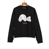 Palm Angle Sweatshirt Palm Angels Embroidery Crew Neck Pullover Sweatshirt Men and Women Loose