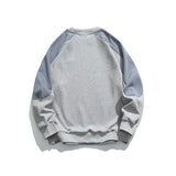 Unisex Hoodie Japanese University Style Loose Crew Neck Pullover Sweatshirt Men and Women Couple