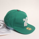 HS Hat Flat brim Embroidery Casual Versatile Trend