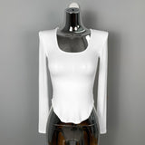 Women Long Sleeve Shirt Women's Tight Slimming Long Sleeve Top