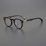 CHH Chrome Hearts Glasses Versatile Vintage Fashion Ultra Light Round Glasses Frame