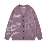 Women Sweater Girls' Autumn and Winter Loose Casual Long-Sleeved Sweater Coat