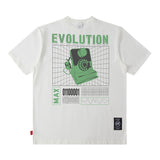 Men's T Shirt Printed Short-Sleeved Men's Retro Ins All-Match T-shirt