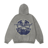 Men Hoodie Cardigan Sweater Men Loose Casual Hooded Coat