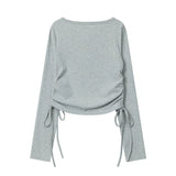 Women Long Sleeve T-Shirt Long Sleeve T-shirt Women's Spring and Autumn Letter Print Casual