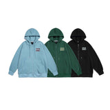 Unisex Jacket Autumn Letter Cardigan Hoodie