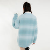 Women Sweater round Neck Sweater Loose Girls Autumn Stripes