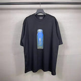 Men T-shirts LOGO Short Sleeve T-Shirt Loose Crew Neck Half Sleeve