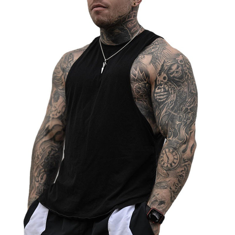Men's T Shirt Vest Men's Summer Letter Printed Sleeveless