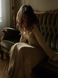 Women Sweater Dress Dress Knitted Thin Autumn Winter Long Dress