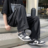 Men Sweatpants Men's Summer Trendy Casual Pants Vintage