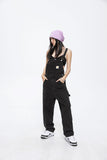 Unisex Pants Autumn Retro Denim Back