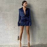 Women Desses Fall Women's Clothing Shirt Dress Long Sleeve Dress