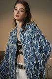Unisex Jacket Autumn Contrast Color Casual Coat