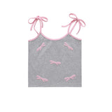 Women's Vest Printed Sling Women's Short Summer Bottoming Shirt