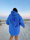 Korean version ins sweater women's loose hooded top shirt jacket