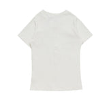 Women T-shirt Printed Short-Sleeved T-shirt Women's Summer round Neck Slim Fit