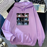 Sung Jin Woo Eyes Solo Leveling Hoodie Harajuku Men Women
