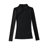Women T-shirt Long-Sleeved Doublet Women's Spring and Summer T-shirt